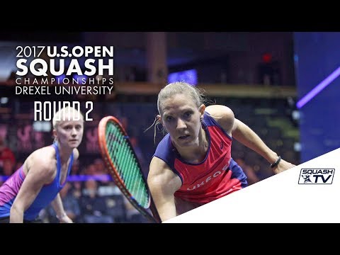 Squash: Women's Round 2 Roundup Pt. 1 - U.S. Open 2017