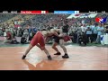 Final action at the Final US Olympic Trials Qualifier with Cary Kolat from NCRTC vs. Joe Johnston from Gator Wrestling Club at 66 KG.