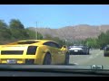 #1o4: enzo veyron lp640 lambos viper run to hollywood!!!