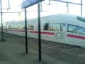 ICE e Treno Olandese ad Amsterdam ICE e Treno Olandese ad Amsterdam