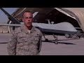 More at: www.youtube.com UAVs (Unmanned Aerial Vehicles) are essential for both protecting coalition forces, as well as eliminating the enemy. But its the airmen of the 62nd Air Expeditionary Reconnaissance Squadron or ERS that ensure the MQ-9 Reaper stays airborne, with its eyes ready downrange. Sound bites from 1st Lt. Taylor Branco, 62nd ERS Maintenance OIC. Available in high definition. Produced by Staff Sgt. Thomas Skinkle. 1.06.12. Location: Kandahar, Afghanistan