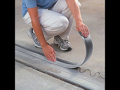 how to seal a door threshold