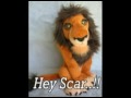 dandy & lenny present the latest episode of their famous entertainment variety show, with a guest appearance by scar from disney's the lion king.
