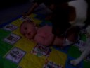 Camryn rolled over!