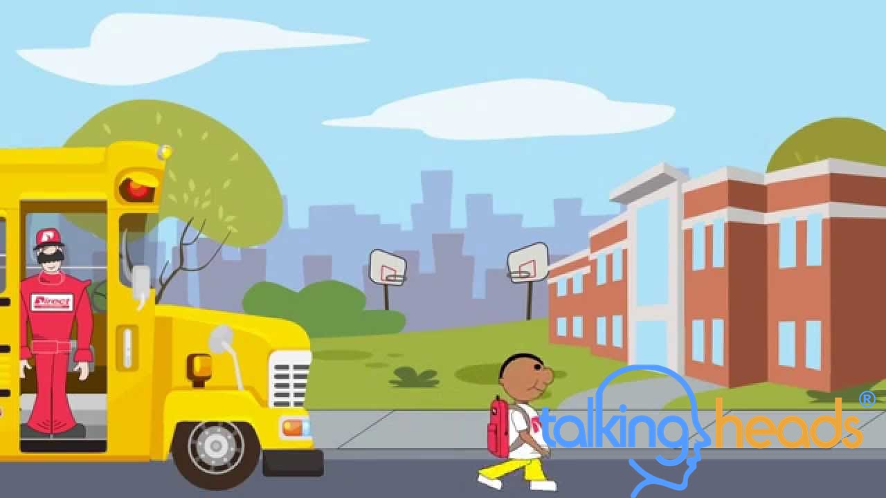 Whiteboard Animation - Riding the School Bus