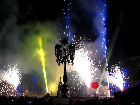 0 in Silvester in Dresden 2009/2010 (Feuerwerk, Fireworks, Pyrotechnik)