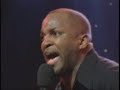 Donnie McClurkin performing his uplifting song 