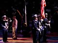 Color Guard Coast Guard Auxiliary Los Angeles Flotilla 12-04