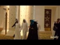 Koningin bezoekt Sjeik Zayed Moskee