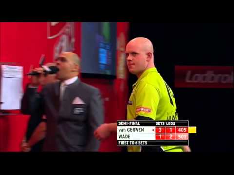 darter - 17 PERFECT DARTS! Michael van Gerwen almost makes a back to back 9 DARTER (17 PERFECT darts) v James Wade at World Darts Championship 2013 | INCREDIBLE! 180,...