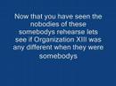 Organization XIII in play practice