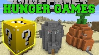Minecraft: BIKINI BOTTOM HUNGER GAMES - Lucky Block Mod - Modded Mini-Game