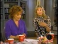 shannen doherty co-hosts the view. part 1. she promotes 