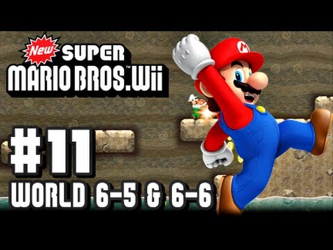 New Super Mario Bros Wii - Part 11 - 6-5 & 6-6