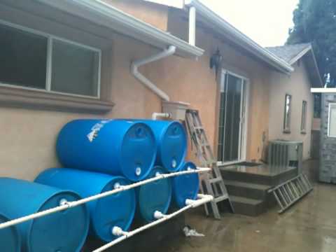 how to harvest rainwater for home use