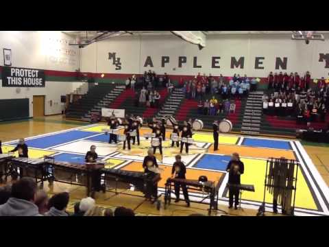 Musselman High School Indoor Percussion Apple Clash 2012