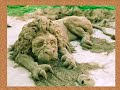 escultura de arena