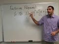 Factoring may be THEE most important Algebra concept throughout the entire school year. Scared? Wanna run to the hills and have a weep-a-thon? No need, YAY MATH is here for you! Visit yaymath.org Videos copyright (c) Yay Math
