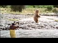 New John West Fisherman and Bear Fight