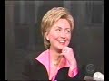 Hillary Clinton in February 2000 (Part 2) Hillary Clinton in February 2000 (Part 2)