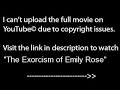 The Exorcism of Emily Rose, PART 1 /9,WATCH full film/movie online part1