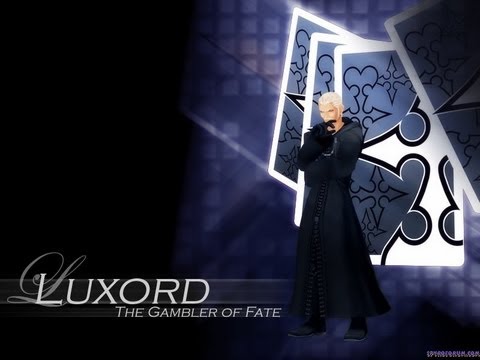 Kingdom Hearts II vs Organization XIII member Luxord