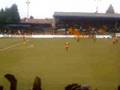 Barnet FC enters the field at Underhill!!