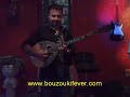 Angelo Avramakis plays Manolis Hiotis bouzouki solo. 1) Περασμένες μου αγάπες, 2) Σβήσε τη φλόγα. Angelo Avramakis: bouzouki.. Marios Anastasiou: keyboards. Video recorded by Helen Lantouris at Mihalis Tavern on Saturday 14th November 2009