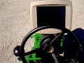 John Deere A with Autotrac steering