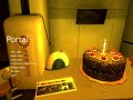 Weighted Companion Cube lives? and has cake :D Weighted Companion Cube lives? and has cake :D