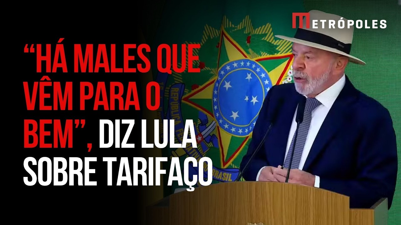 Lula afirma que Brasil pode sair fortalecido após tarifaço de Trump