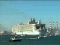 Oasis of the Seas Arrival into Fort Lauderdale As seen on Inletcam.com