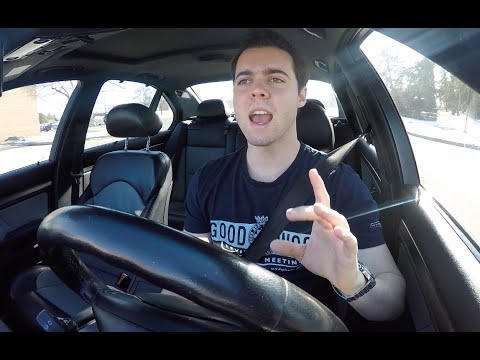 how to drive a bmw in the snow