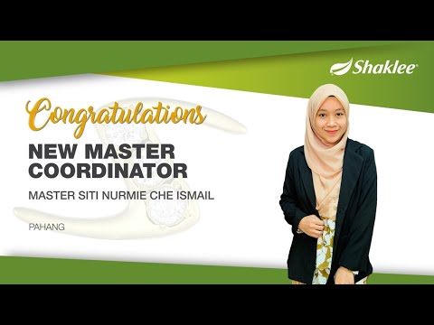 Shaklee Master Siti Nurmie Che Ismail