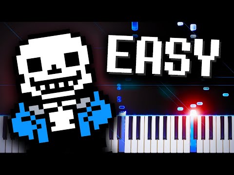 MEGALOVANIA (from Undertale) – Easy Piano Tutorial Sheet Music Boss