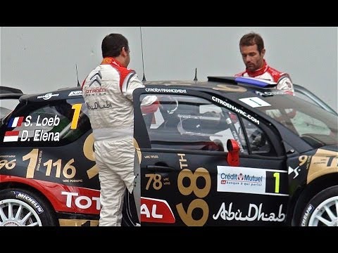 RALLYE DE FRANCE 2013 AVEC SEBASTIEN LOEB
