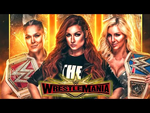 Ronda Rousey vs. Charlotte Flair vs. Becky Lynch – Triple Threat Match: WrestleMania 35 | WWE 2K20