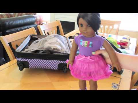 how to pack your ag doll for a trip