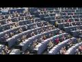 Palestinian President Abbas at European parliament