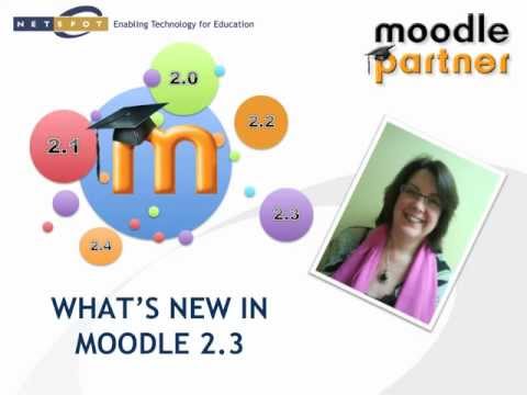 Moodle 2.3 Overview Moodle 2.3 Overview