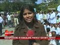 Mediapersons in Bangalore protest editor\ Mediapersons in Bangalore protest editor\
