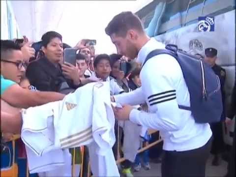 Real Madrid arrive in Vigo