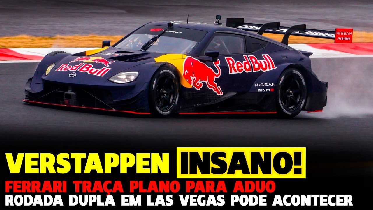 🚨VERSTAPPEN INSANO CONTRA ASTRO JAPONÊS, RODADA DUPLA EM LAS VEGAS E FERRARI PREPARA ADUO |FÓRMULA 1