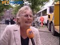 Touringcar rolt water Hoge der A in Touringcar rolt water Hoge der A in