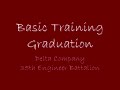 Allens March to Basic Training Graduation