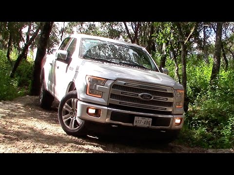 Ford lobo 2015 a prueba en off road