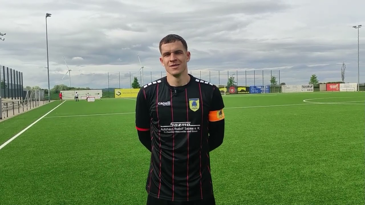  Nils Schütte – Kapitän 1. FC Düren – am 25. Spieltag den Klassenerhalt gesichert 