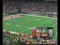 Keefer McGee returns a kickoff 50 yards 1995 Peach Bowl