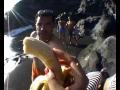 Banana on the beach