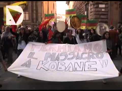 Guarda il video della manifestazione per Kobane